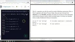 Conditionals, Data Types and Input function in Python