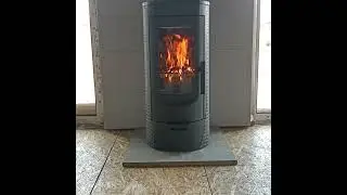 Горение печь-камин Plamen Tara.