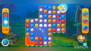 фишдом 2023  #  11141 уровень - прохождение без бустеров # Fishdom,   11141  level - no Boosters.