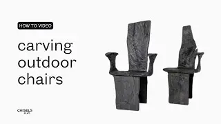 Shou Sugi Ban Technique: Building Stylish Outdoor Chairs