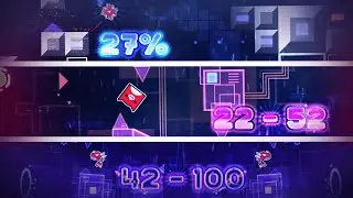 LO TENGO EN 3 RUNS | CONGREGATION 27% // 22% - 52% // 42% - 100% | Geometry Dash