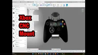 Xbox Controller CNC 40mm pole Mount for mach3 and LinuxCNC
