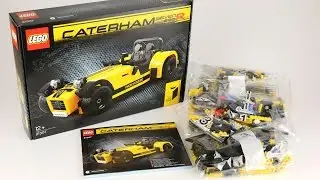 LEGO Ideas Caterham Seven 620R: Unboxing & Building Instruction! (21307)