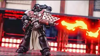JoyToy Source 1/18 Warhammer 40K Black Templars Primaris Crusader Squad，Made by 