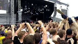 Baby Metal Crowdsurfers at Rock on the Range