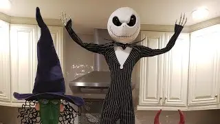 Nightmare before Christmas easy DIY Jack skellington