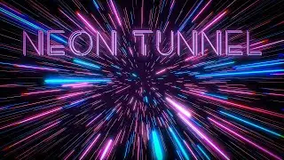 Mesmerizing neon tunnel loop in After Effects + TUTORIAL