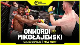 INSANE FLYING KNEE KO! | Joshua Onwordi vs. Mariusz Mikołajewski | FULL FIGHT | CW 169 London