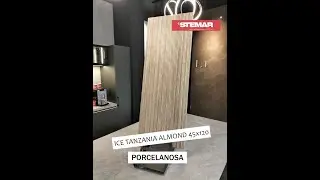 Porcelanosa Ice Tanzania Almond 45x120 Płytka Ścienna Glazura
