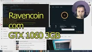 A VERDADE SOBRE MINERAR KAWPOW (Ravencoin) COM GTX 1060 3GB