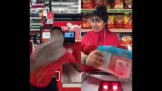 High schoolers getting their first bagging job #duet with @itsoraida #fyp #howieazy #target #greens