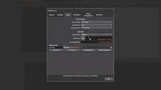Project Sample Rate and Buffer Size