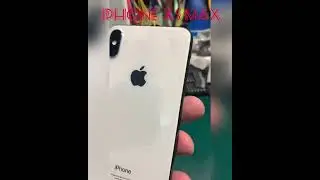 iPhone XS Max заднее стекло