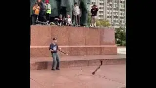 Трюки на самокате.#ТрюкиНаСамокате #Самокат #СкейтПарк #Трюки #Shorts #рекомендации