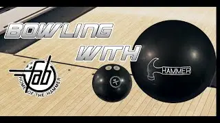 Bowling With Black Hammer 1983 Faball FAB 16lb. Urethane #BowingWithRelics Ball Review Vic Amann