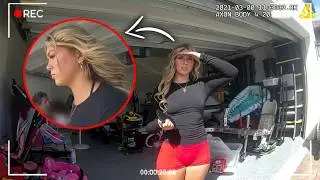 Cocky Teen Driver Gets Humbled By Dad After Fleeing Police