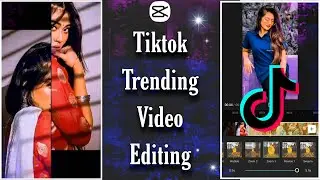 Tiktok Trending New Viral Video Editing In Capcut || Beat Music & Photo Slideshow video editing (Cc)