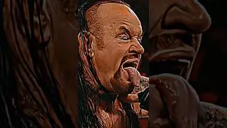 THE UNDERTAKER scary look 👹 