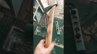 Валочный топор на ручке из акации. #axe #wood #woodworking #diy #столяр #handmade