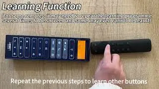 CHUNGHOP All-in-One Smart Remote Control SMR328S With Torch And Learning Function