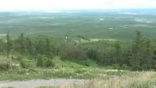 Панорама с вершины горы Егоза