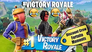 Discount Crew Plays Fortnite and TOTALLY gets all the Victory Royales
