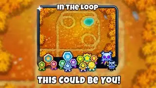How To Black Border In The Loop in BTD6!