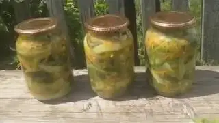 KOREAN-STYLE PICKLED CUCUMBERS FOR THE WINTER!!!