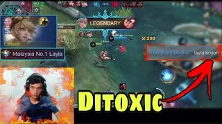 SINI AKU TUNJUK GAMEPLAY LAYLA BODOH MACAM MANA - MOBILE LEGENDS