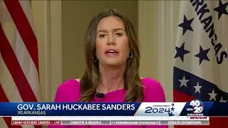 Gov. Sarah Sanders discusses upcoming presidential debate