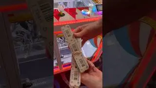 Super EASY Ticket Claw Machine! 🕹 #shorts #arcade #clawmachine