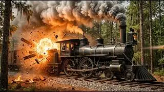 I Found a LOST Civil War Locomotive Hidden in the Georgia Forest for 162 Years... and Restored It