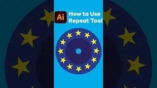 How to use Repeat Tool in Adobe Illustrator. 