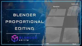 Blender Proportional Editing- Blender Eğitim #19