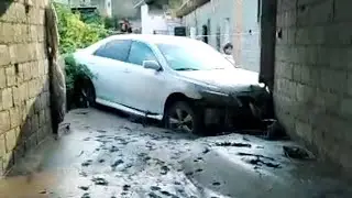 Сел дар Вахдат. Офати табии  😱😱😱