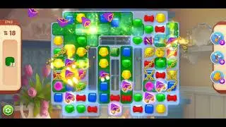 Homescapes walkthrough level 1742 | Хоумскейпс прохождение уровень 1742