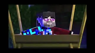 #клип#фиксай#minecraft#пылающий Стив @FixEye.  Клип наоборот.