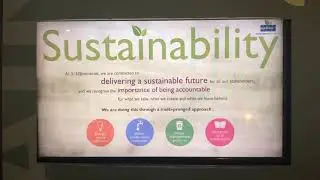 Sustainability Slideshow Kiosk