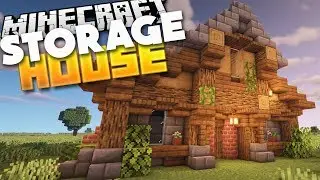 How To Build a Survival Storage House in Minecraft! (1.15 Tutorial)
