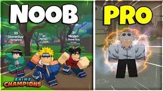 Going From NOOB TO PRO In Anime Champion Simulator (Part 2)