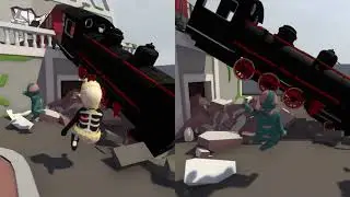 Human Fall Flat Gameplay Walkthrough Part 1 (No Commentary) (2 Players)