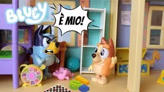 Bluey non vuole condividere i suoi giochi/le avventure di Bluey
