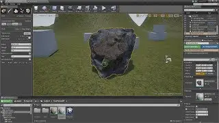 Unreal Engine 4 - 3 Way blend material