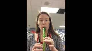 Soprano Recorder Hot Cross Buns- White Belt