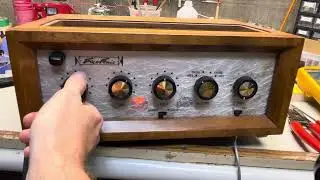 Eccofonic Prototype Hifi tape delay- early tape delay from golden age (sorry for the fan noise)