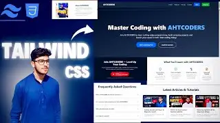 Tailwind CSS Full Website Project | Build a Complete Responsive Website Step by Step