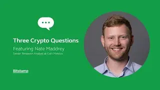 Three Crypto Questions #2: The Rise of Stablecoins with Nate Maddrey