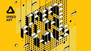 Create All The Things! Isometric Text in Affinity Designer | Speed Art