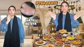 Khala Ke Ghar Iftari | Umr Ka Hath Jal Gaya 😱 