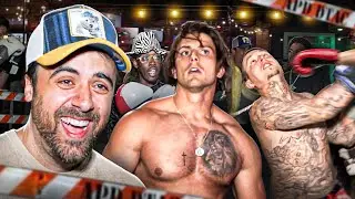 Strangers Boxing Each other For Money